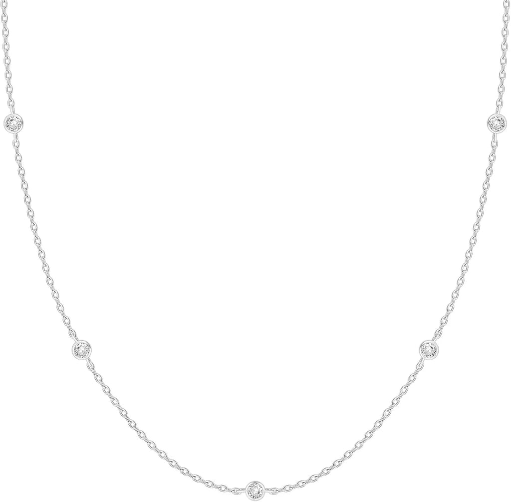 Crystal Line Necklace