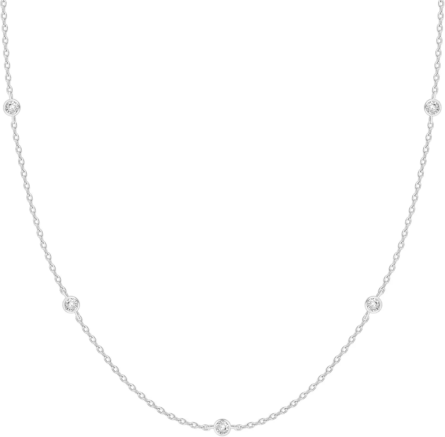 Crystal Line Necklace