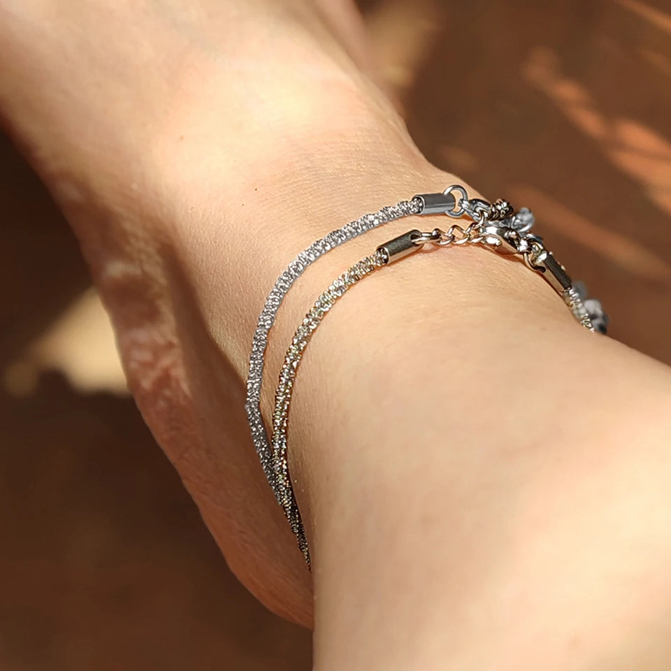 Twist Barefoot Anklet – Minimalist Summer Style