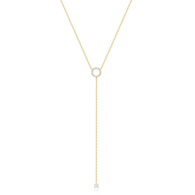 Oriana Pendant Necklace – Interlocking Circle Design