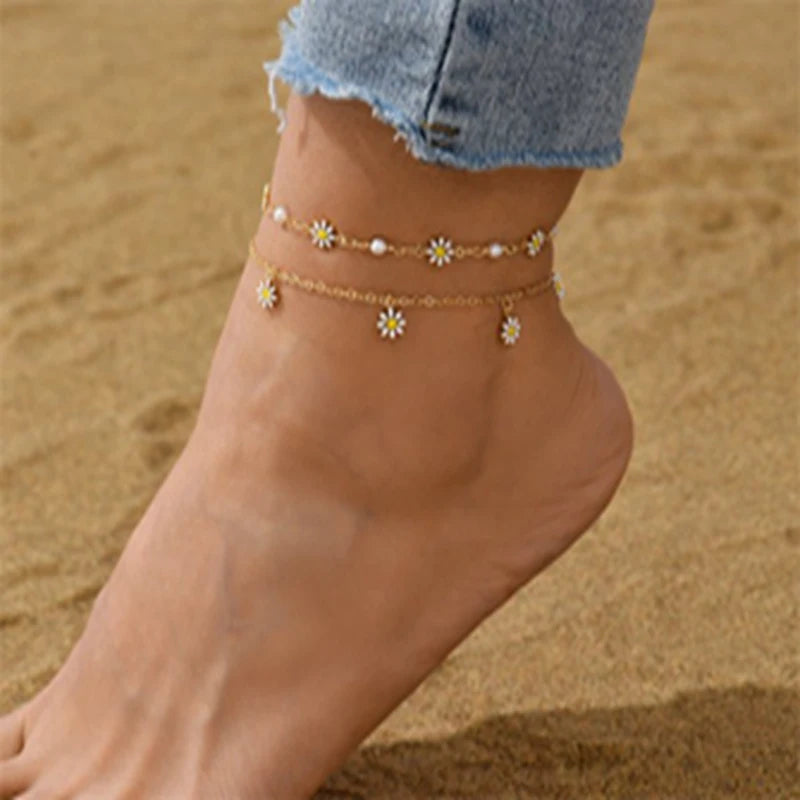 Daisy Grace Anklet