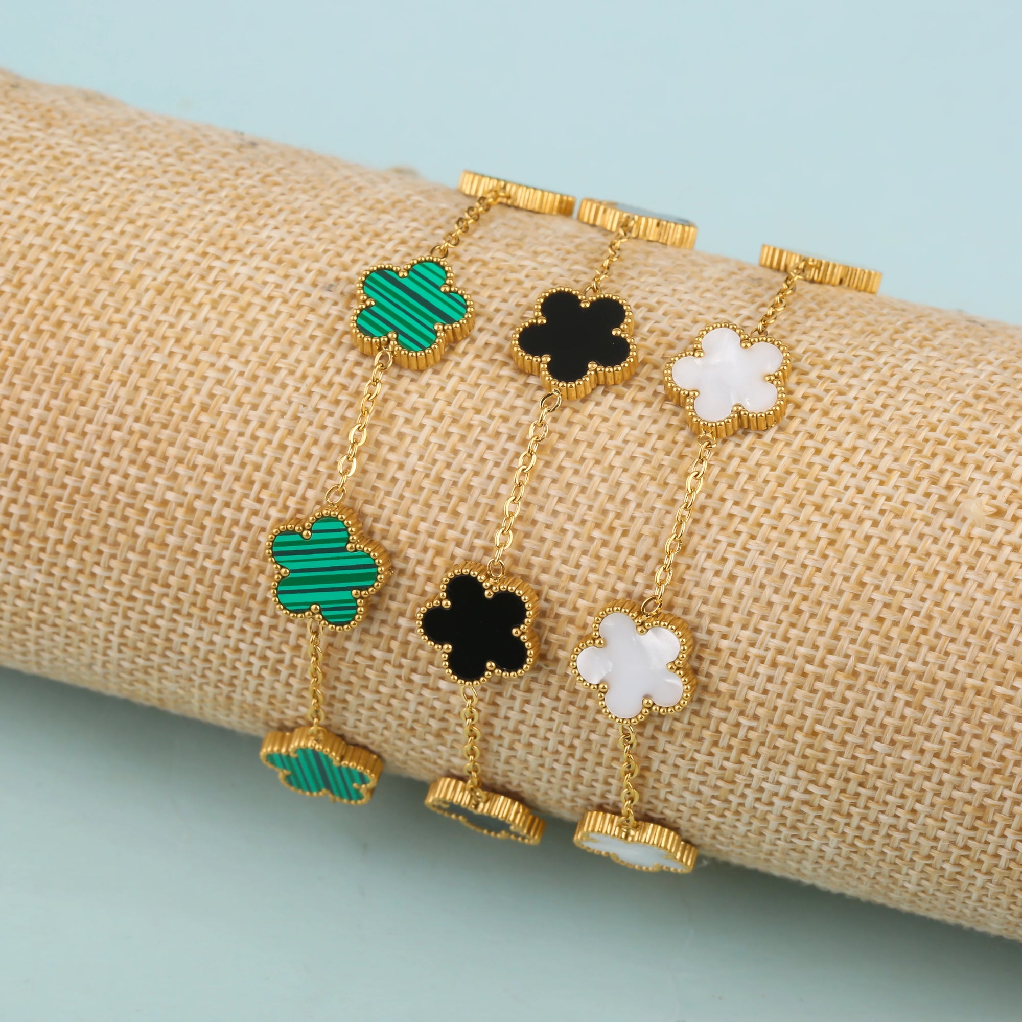 Clover Bloom Jewellery – Elegant Lucky Charm Set for Women