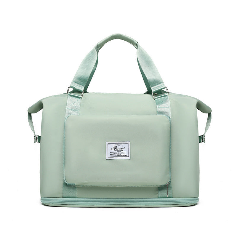 Multi-Pocket Foldable Travel Bag – Lightweight Weekender & Gym Tote for Women