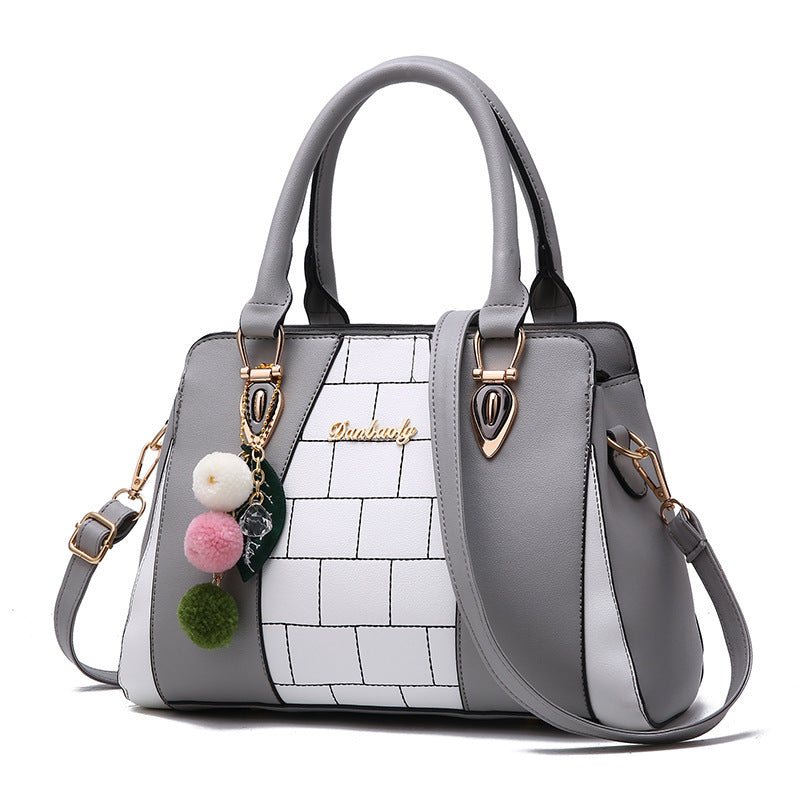 Elegance in Every Stitch – Women's 2-in-1 Shoulder & Handbag Set