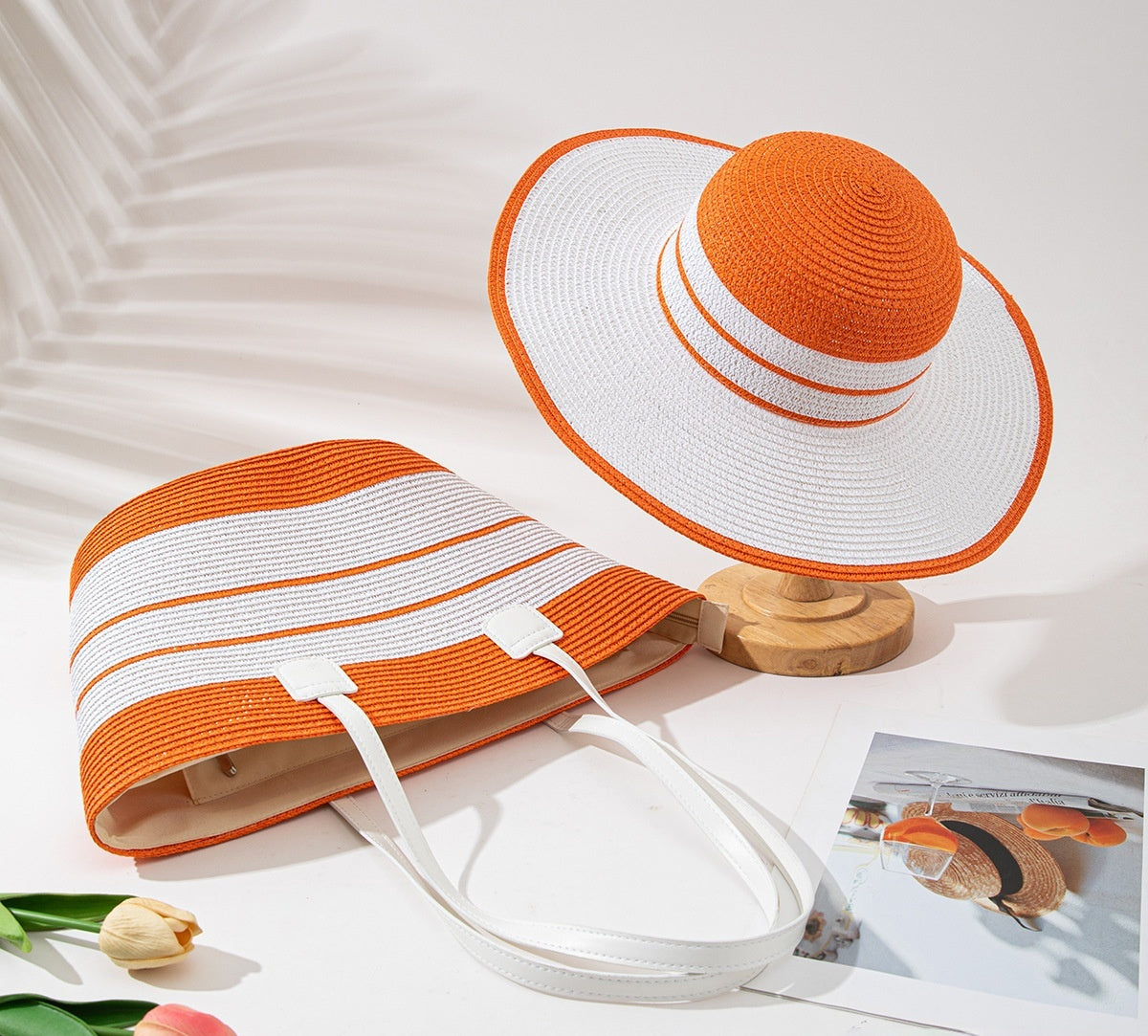 Seaside Straw Hat & Bag Set – Your Perfect Summer Holiday Essential