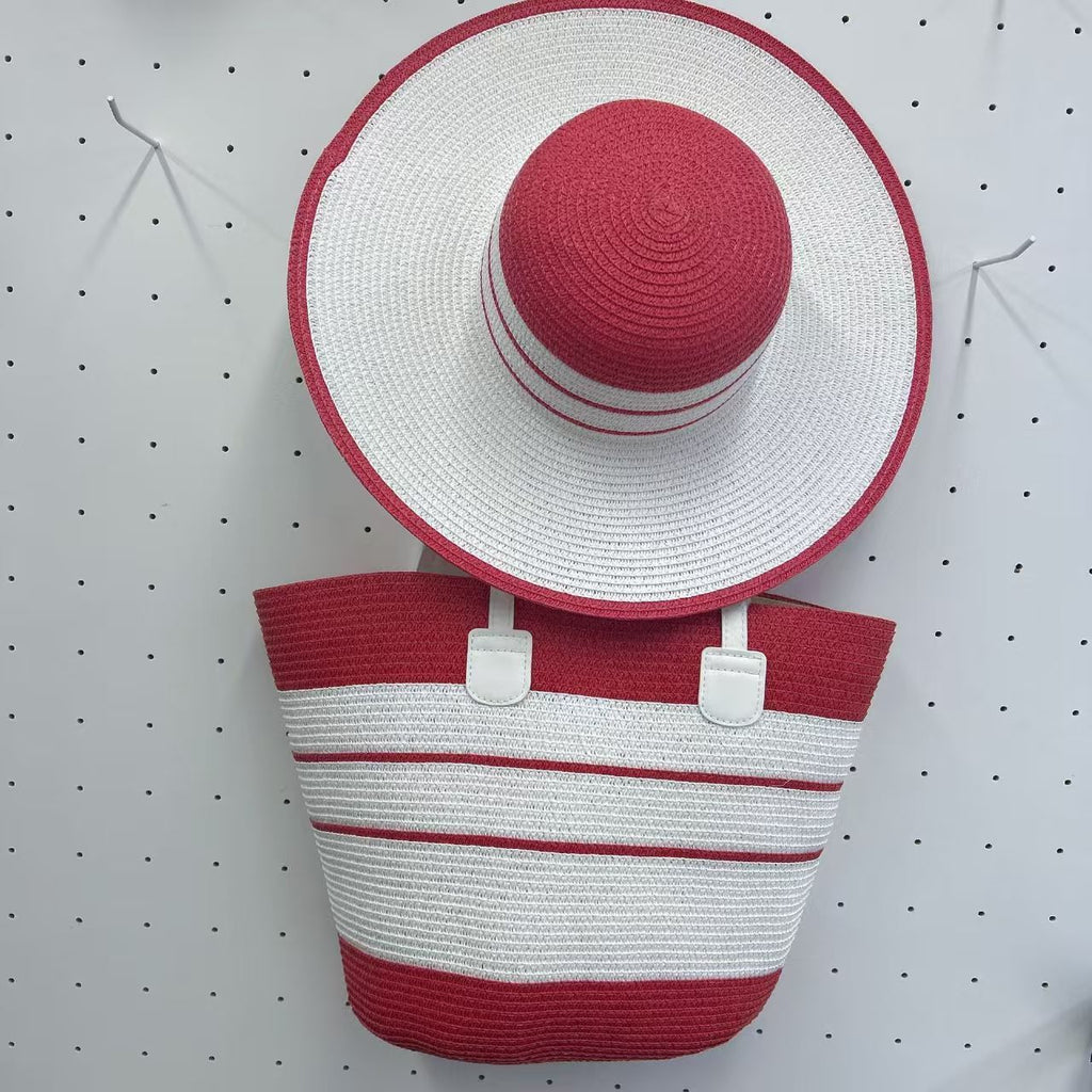 Seaside Straw Hat & Bag Set – Your Perfect Summer Holiday Essential