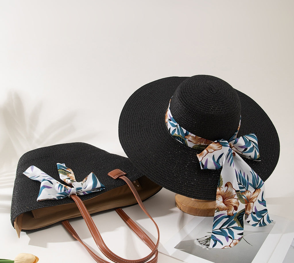 Seaside Straw Hat & Bag Set – Your Perfect Summer Holiday Essential