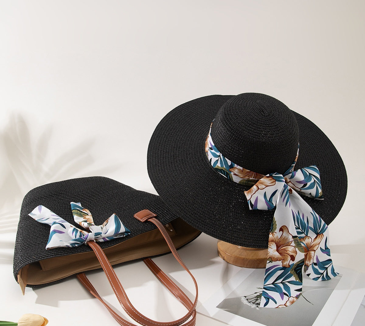 Seaside Straw Hat & Bag Set – Your Perfect Summer Holiday Essential