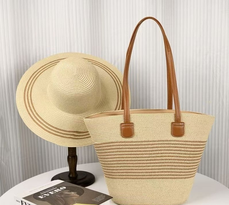 Seaside Straw Hat & Bag Set – Your Perfect Summer Holiday Essential