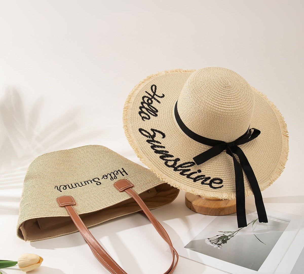 Seaside Straw Hat & Bag Set – Your Perfect Summer Holiday Essential
