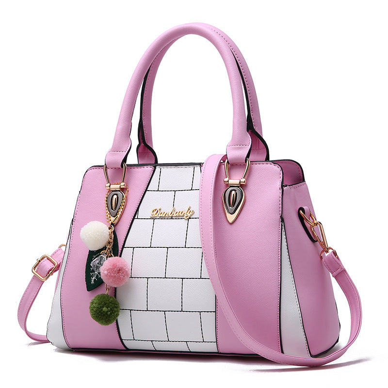 Elegance in Every Stitch – Women's 2-in-1 Shoulder & Handbag Set