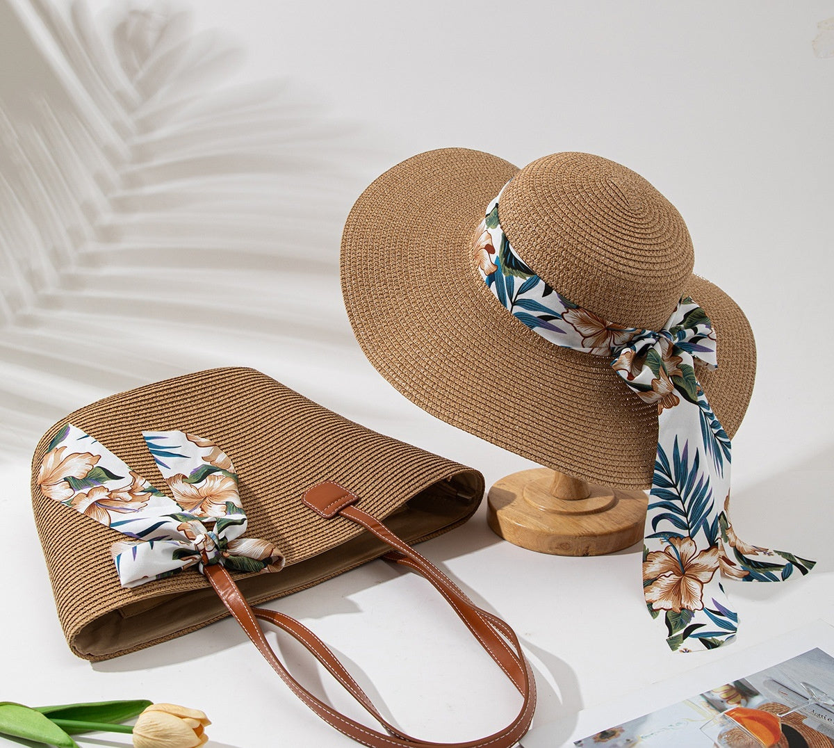 Seaside Straw Hat & Bag Set – Your Perfect Summer Holiday Essential