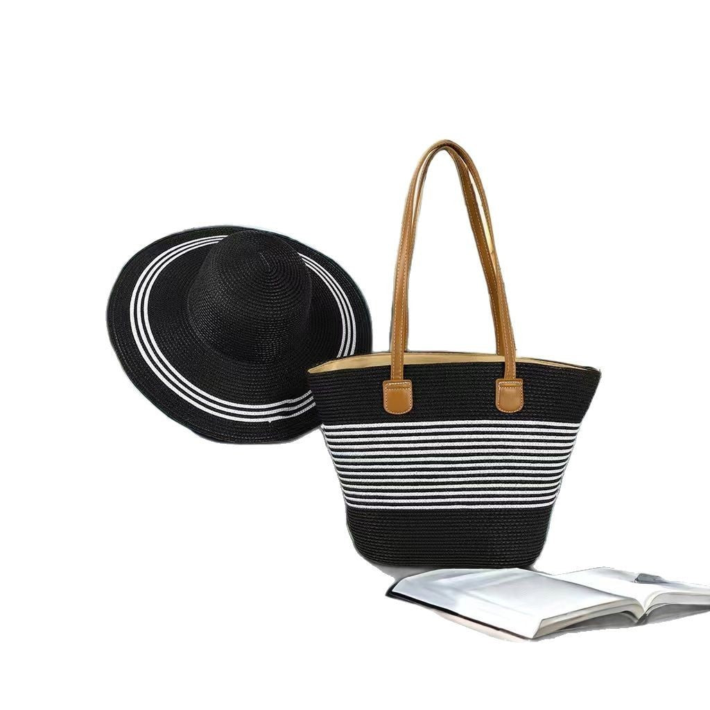 Seaside Straw Hat & Bag Set – Your Perfect Summer Holiday Essential