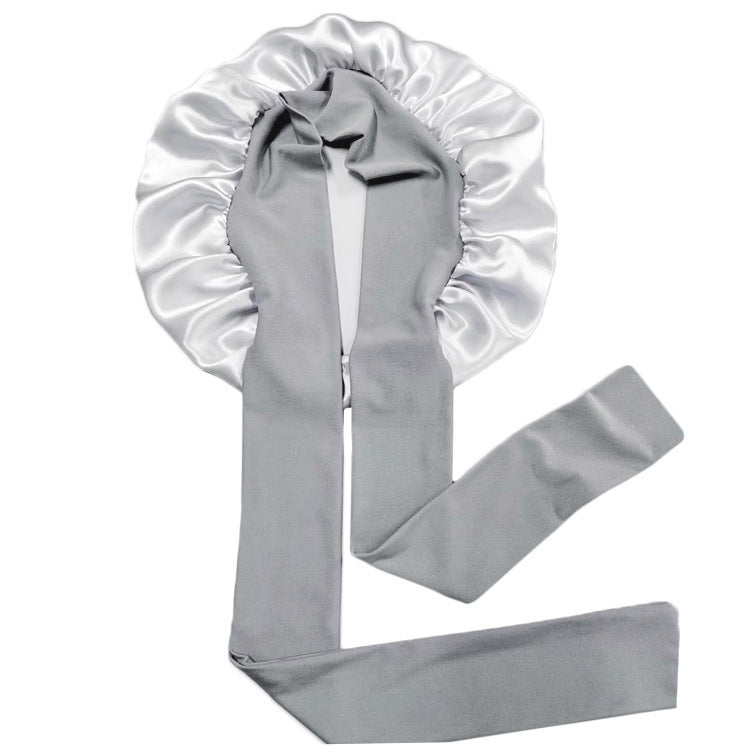 Luxury Single-Layer Satin Nightcap – Smooth, Breathable & Hair-Protective